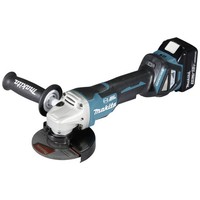 Makita DGA517RTJ Akku-Winkelschleifer 125 Mm Inkl. 2. Akku, Inkl. LadegeräT 18 V
