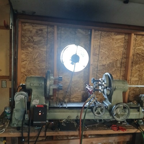 Glass blowing hsa Lathe Litton Engineering