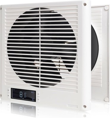 Room to Room Fan 8'', Two-Way Reversible Airflow Through Wall Fan