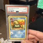1999 POKEMON FOSSIL 52 OMANYTE 1ST EDITION PSA 6