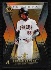 2021 Bowman Draft Bowman Invicta Gold Refractor 20/50 Jordan Lawlar #BI-6 14ij