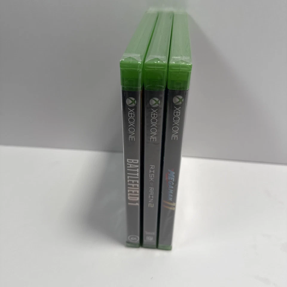 Xbox One Games Lot Of 3 Mega Man, Battlefield, Risk Of Rain 2 New Sealed - Image 3 of 3