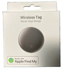 Air Tracker Tag 1-Pack-Apple Find My App iOS Smart Key/Luggage Tag/Pet Tracker