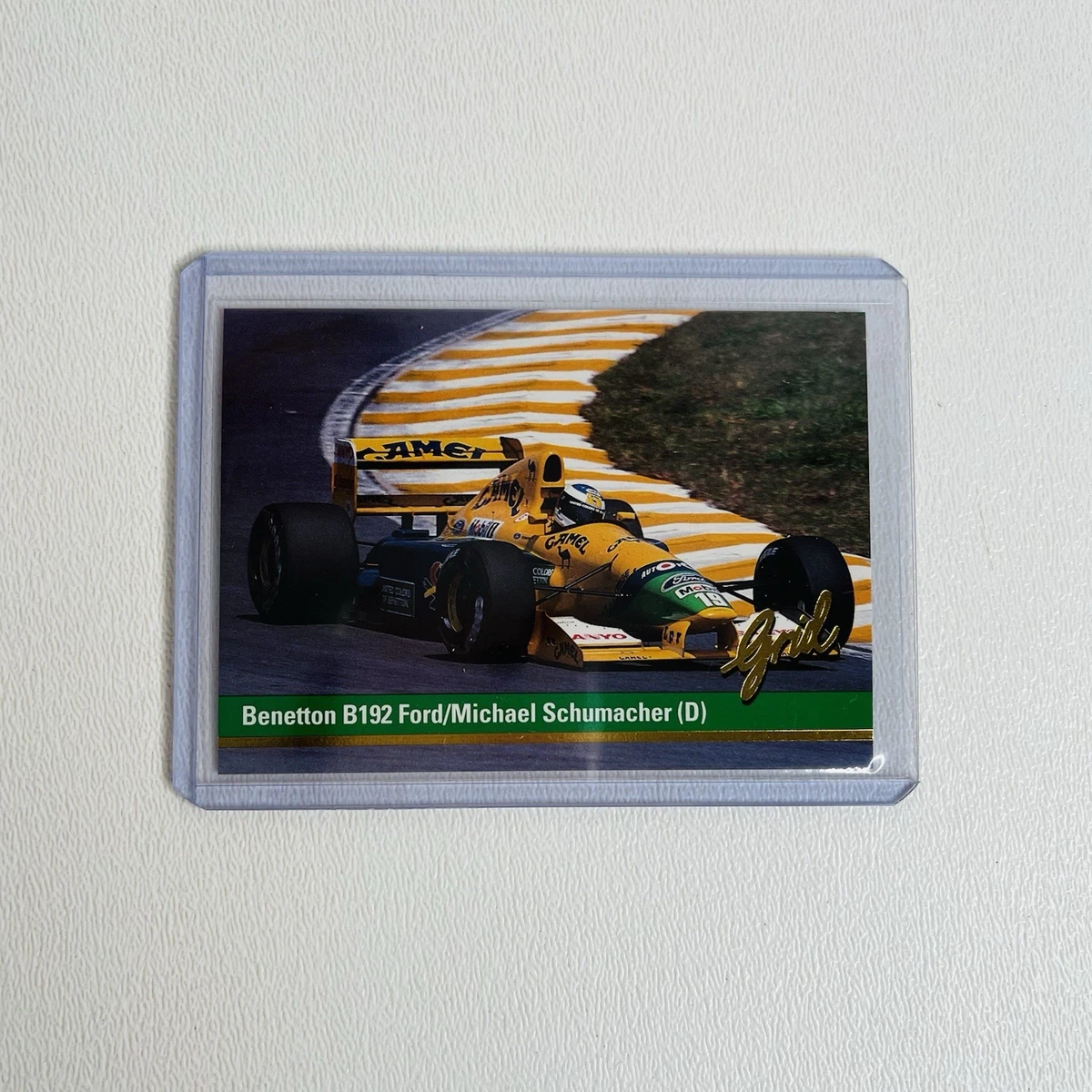 1992 Grid Motorcard Formula 1 - Michael Schumacher #18 for sale | eBay