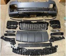 2018-2022 Range Rover L405 Front Bumper Complete Assembly Grille Valance Lights