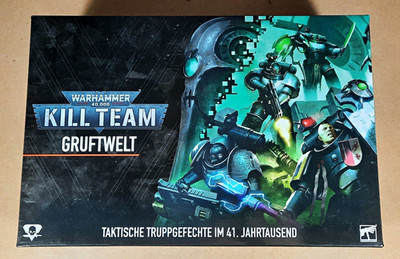 Warhammer 40.000 Kill Team Gruftwelt  Miniaturen DE, vollständig, teilgebau