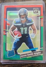 2023 Panini Donruss - Rated Rookie Jaxon Smith-Njigba #390 Optic Preview Red...