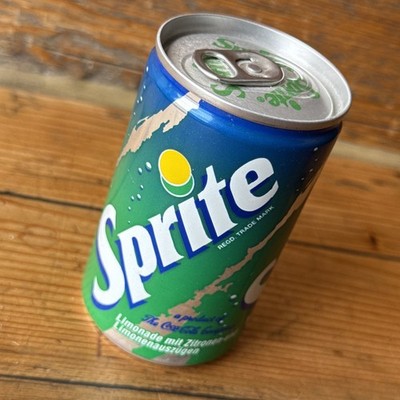 Flugzeug mini Dose 15cl SPRITE Coca Cola /DE - MYSTERY KURIOS ungeöffnet LEER!