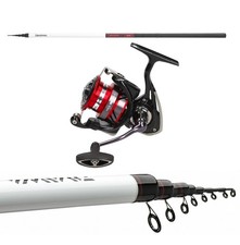 Daiwa Ninja Bolocombo 4,00m / fino a 25g + Ninja LT 3000-C set pesca bolognese