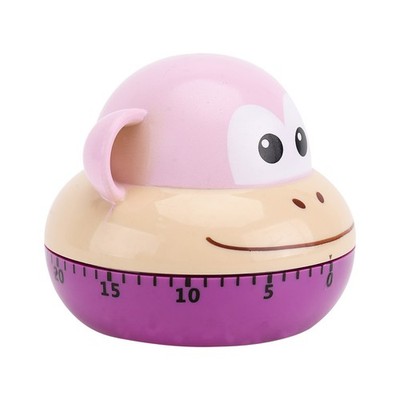 1pc Cartoon Tierform Timer Praktische Heimat -Timer Küche Zeit Erinnerung