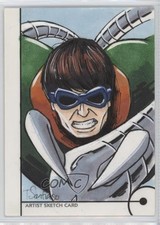 2013 Marvel Fleer Retro Artist 1/1 Tony Santiago Auto Sketch l6f