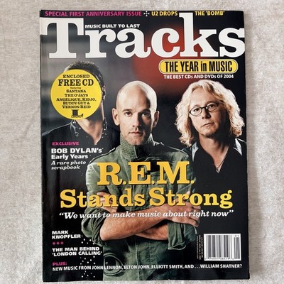 Tracks Magazine December 2004 R.E.M. U2 Bob Dylan Mark Knopfler Etc Music No CD