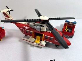 LEGO city: fire LOT: Fire Helicopter 7206 + Off Road Fire Rescue 7942