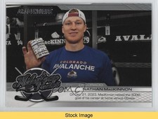 2024-25 Upper Deck Credentials Milestone Pucks Nathan MacKinnon #MP-NM READ