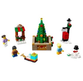 Celebrate the holidays with LEGO 40263 Town Square &ndash; Rare 2017 Christmas set
