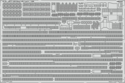 Eduard Accessories 53321 - 1:350 USS Wasp LHD-1 part 4 TRUMPETER - Neu