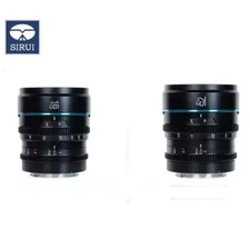 SIRUI Night Walker 16mm 75mm T1.2 S35 cine lenses for L RF M4/3 E mount XF Balck