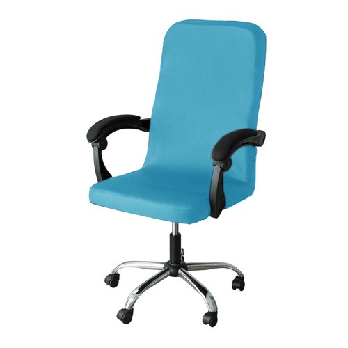 Elastic Office Chair Slipcovers Stretch Computer Rotating Chair Protector Cover - Picture 24 of 27