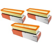 3X Mahle / Knecht Lx 2039 Luftfilter Filter Air