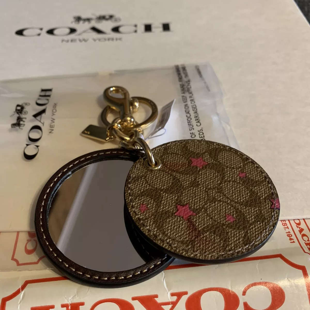 Coach Mirror Bag Charm