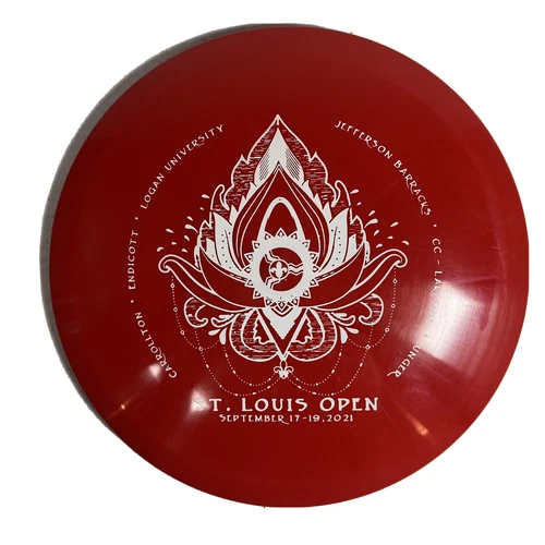 Legacy Discs Icon 2021 St Louis Open Rival Disc Golf Disc 171g Red Big Dome