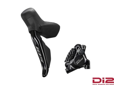 パーツ Shimano 105 r7170 Shimano ST-R7170 105 Di2 Hydraulic Disc STI Set: ST-R7170-Left