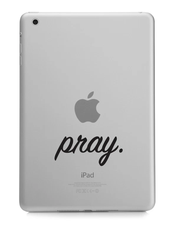 Pray Inspirational Macbook Sticker Decal For MacBook Pro Air Laptop Religious - Image 2 of 3