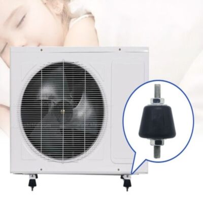 4er Pack Gummi Vibrationsisolator Anti-Vibration Klimaanlage Montage Halterungen