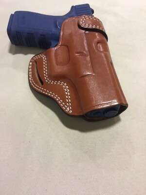Leather CROSS DRAW Holster - GLOCK 19 / 23 (# 7719 BRN ) | eBay