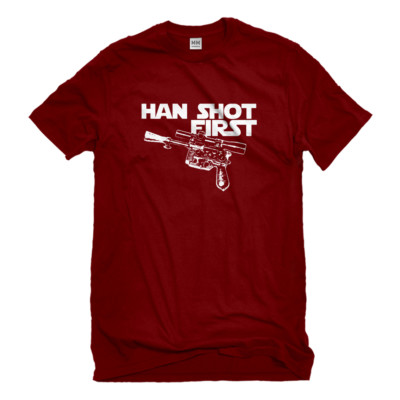 Mens Han Shot First Short Sleeve T-shirt #3039