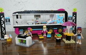 LEGO  Friends #41106 POP STAR TOUR BUS Livi Stephanie Mia 682 pieces Manuals