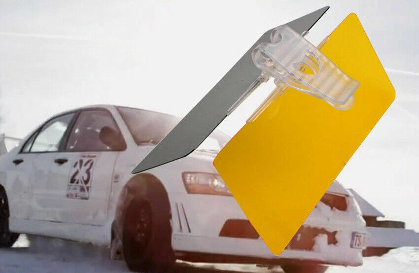 Extensión parasol universal para automóvil antideslumbrante conducción HD visión día noche tac Foto 2 de 4