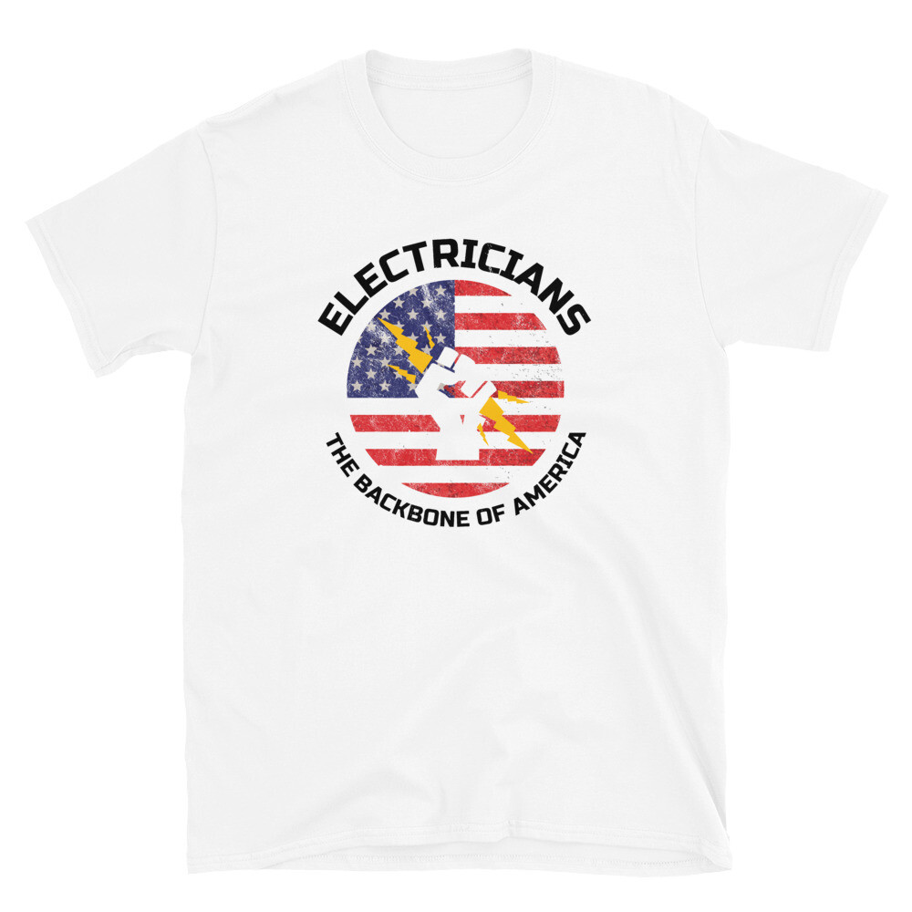 Mug électricien - "Backbone Of America" - Cadeau IBEW - Homme USA
