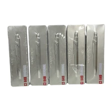 *Caran d'Ache 849 Original Ballpoint Pen Lot Of 5 New Sealed As Seen In Pictures