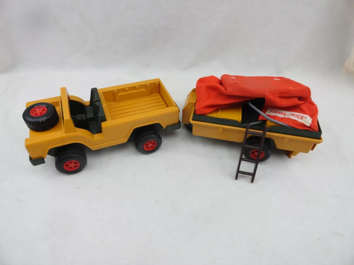 Vintage fisher price sales safari jeep