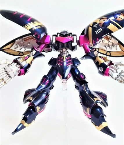 Gebaut & bemalt 1/100 MG Qubeley Ambellir Bandai - Bild 5 von 10