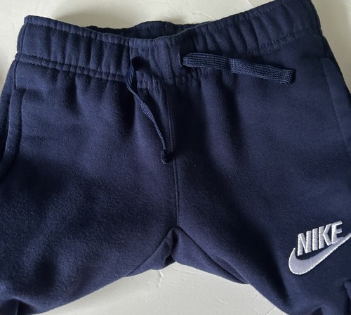 Nike Youth Size 4 Navy Cargo Jogger Sweatpants NEW FREE SHIPPING - Picture 6 of 9