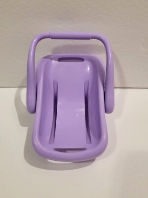 My Sweet Love Lots To Love Babies Play Set Purple Car Seat - NO BABY DOLL