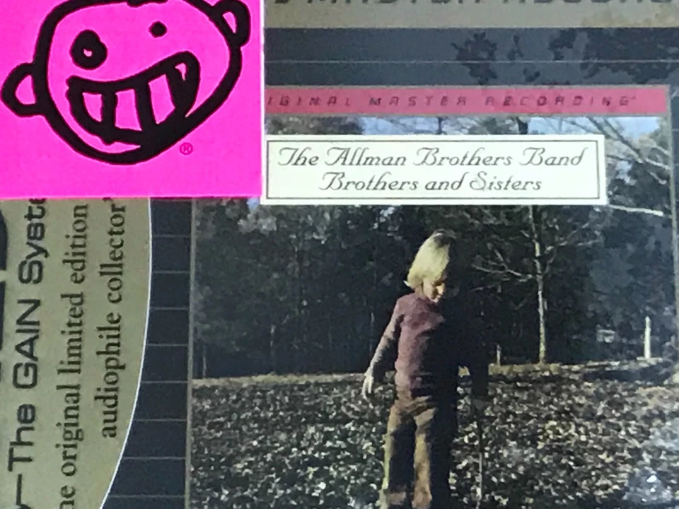 THE ALLMAN BROTHERS MFSL 24 KARAT GOLD CD ~ BROTHERS AND SISTERS ~ STILL SEALED! Foto 2 de 4