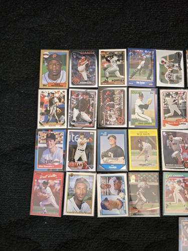 ¡LOTE de 41 tarjetas de béisbol MLB de los Gigantes de San Francisco vintage y modernas! Novatos, base. - Imagen 2 de 6