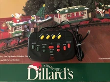Dillard’s Trimmings Holiday Express Train Set “Controller Only “Read.
