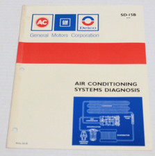 AC Delco GM Air Conditioning Systems Diagnosis Service Manual August 1992