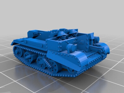 3x 15mm/1:100th scale Resin British Bren Carrier No.2 Mk.1