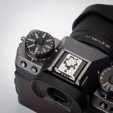 Leaf Style Metal Camera Hot Shoe Cover For Leica Sony Canon Nikon Fuji