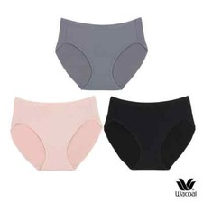  SET of 3 Wacoal Bikini Panty Polyester Fabric Soft Comfort  WU1C34/WU1T34 