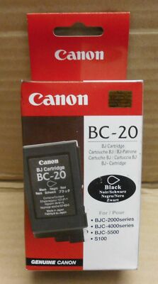 Canon BC-20  Tinte black für BJC 2000 2100 2110 2115 2120 2200 4100 4200 4300 