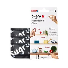Sugru by Tesa - All Purpose Super Glue, Moldable Craft Glue for Indoor Outdoor