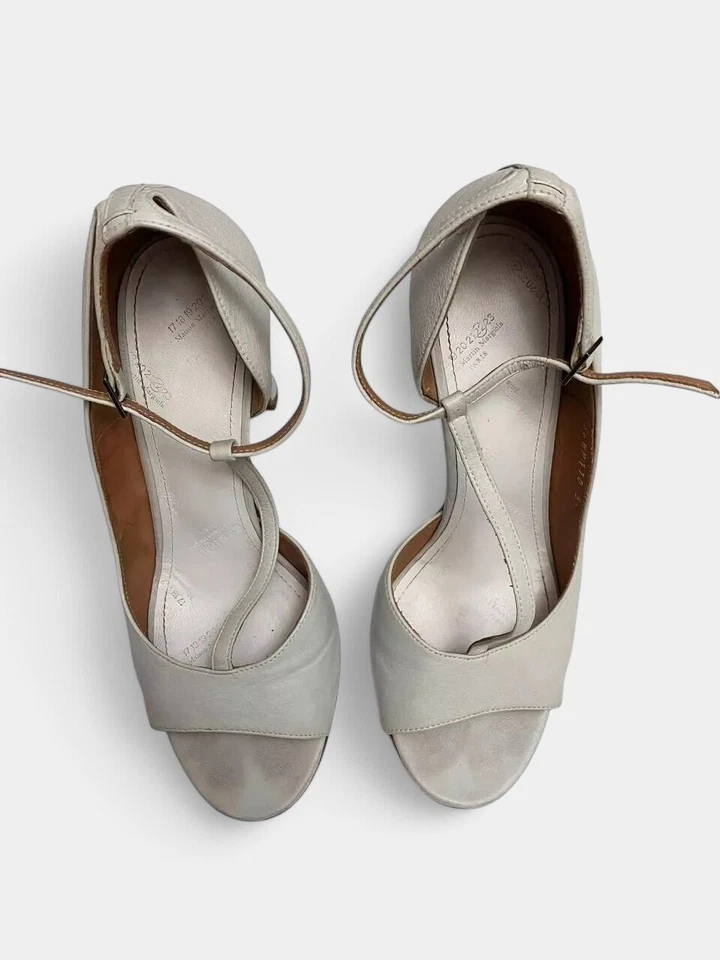 Hermosos e interesantes zapatos blancos Maison Martin Margiela US 6/ UK 4/ EU 37 Foto 2 de 4