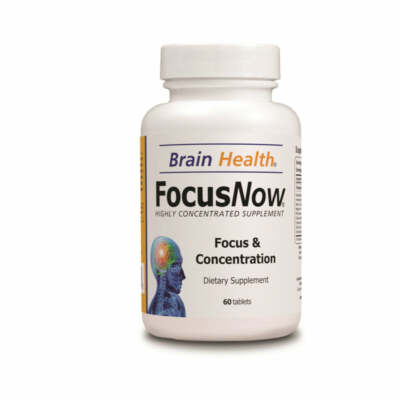 Focus Now - 100% Natura, Focus booster, Concentration & Memory support
