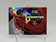 2022 Topps Chrome Update Rafael Devers Generation Now #GNC-17 Boston Red Sox MLB